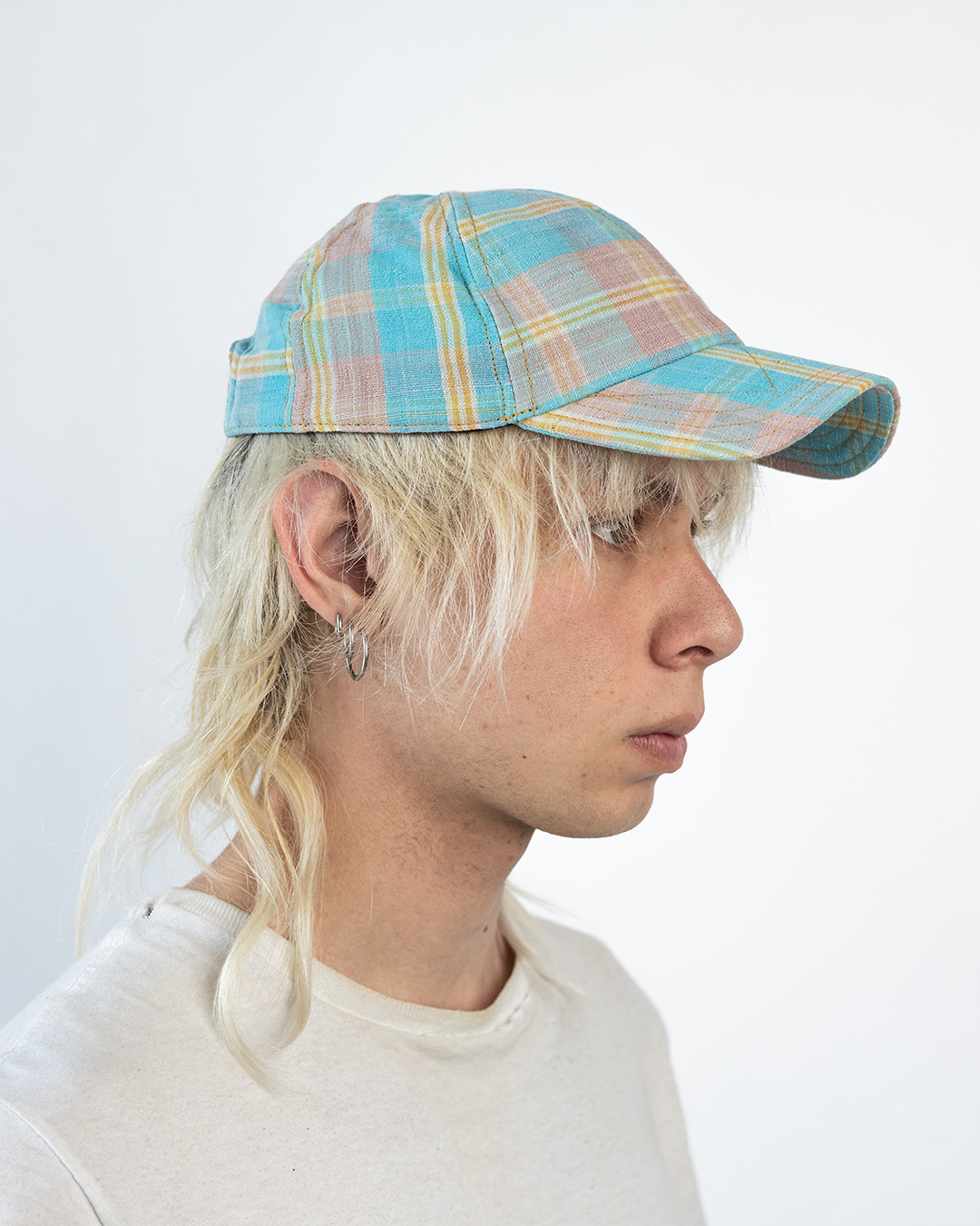 BRIM CUTTER - BABY BLUE/YELLOW