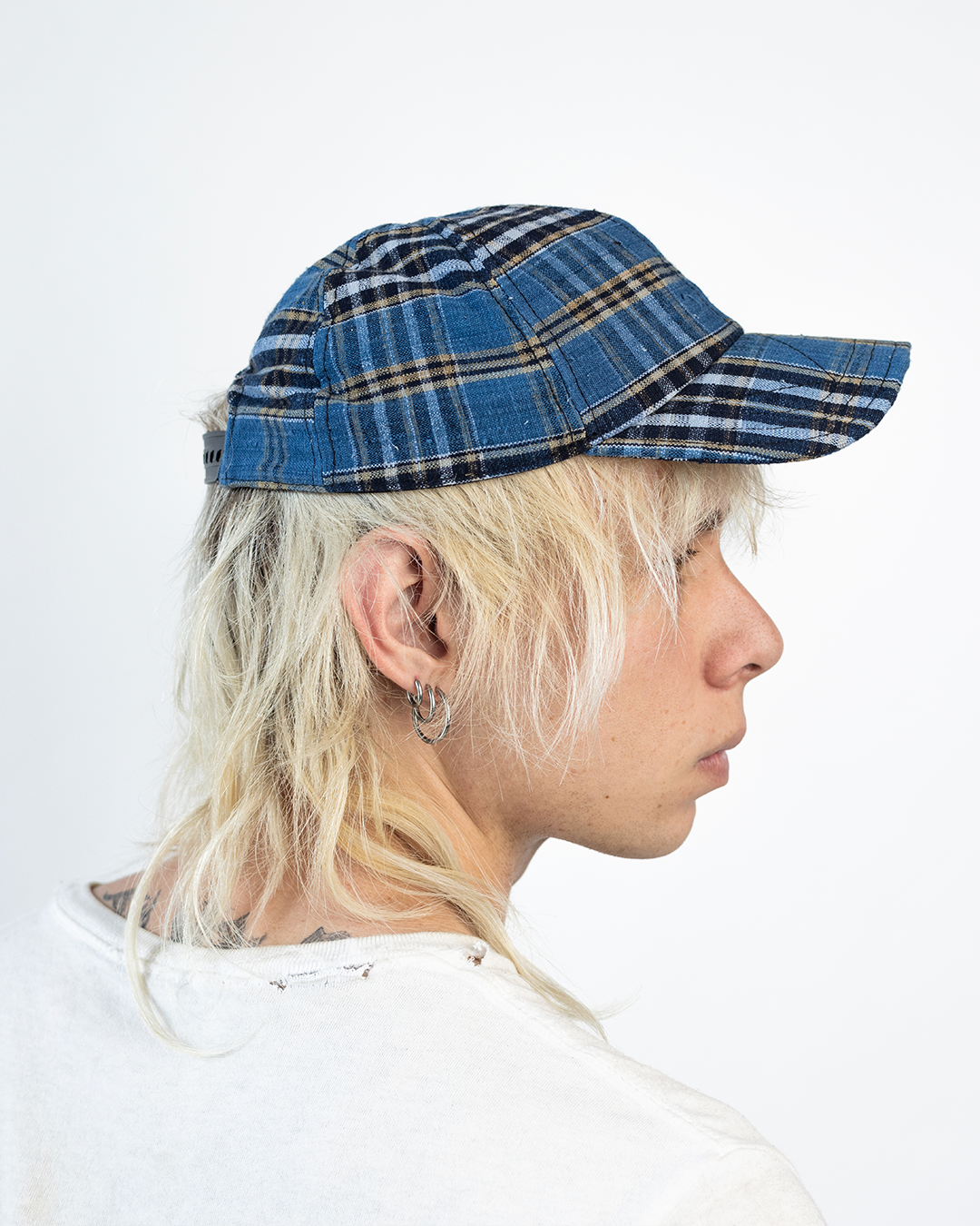 BRIM CUTTER - BLUE/GOLD/WHITE