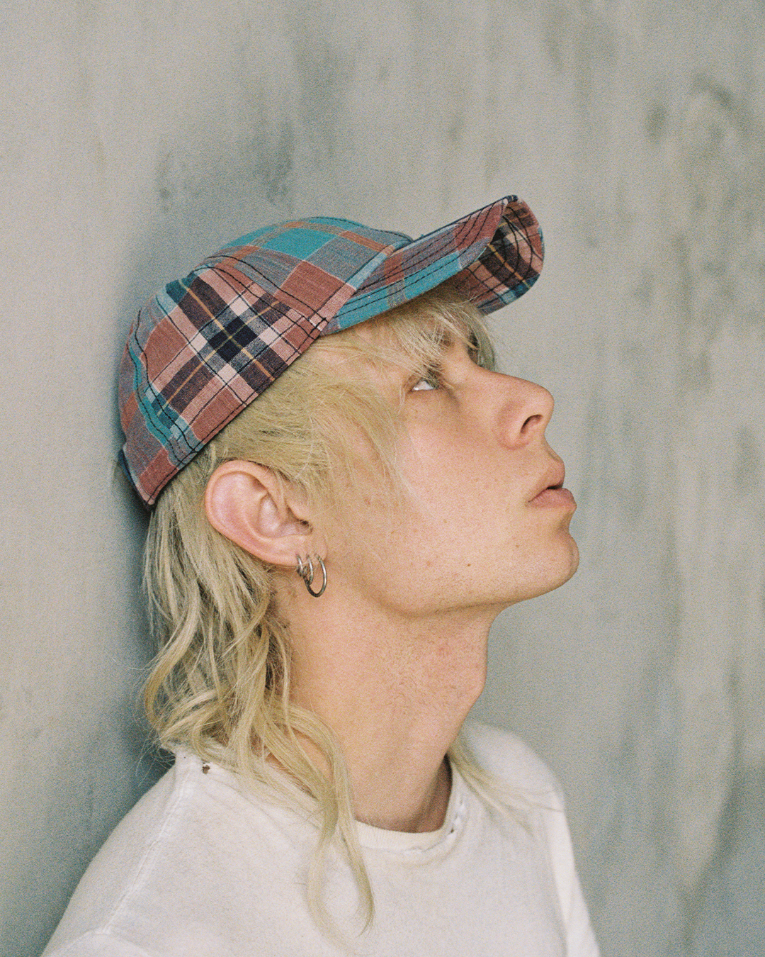 BRIM CUTTER - DUSTY TEAL/RED