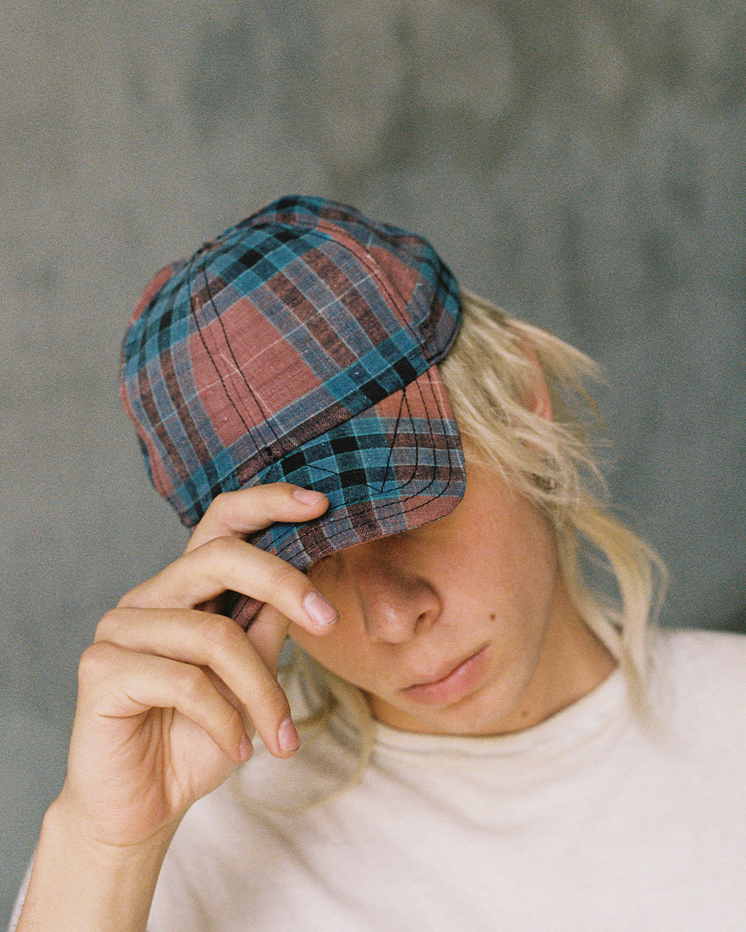 BRIM CUTTER - FADED PINK/BLUE