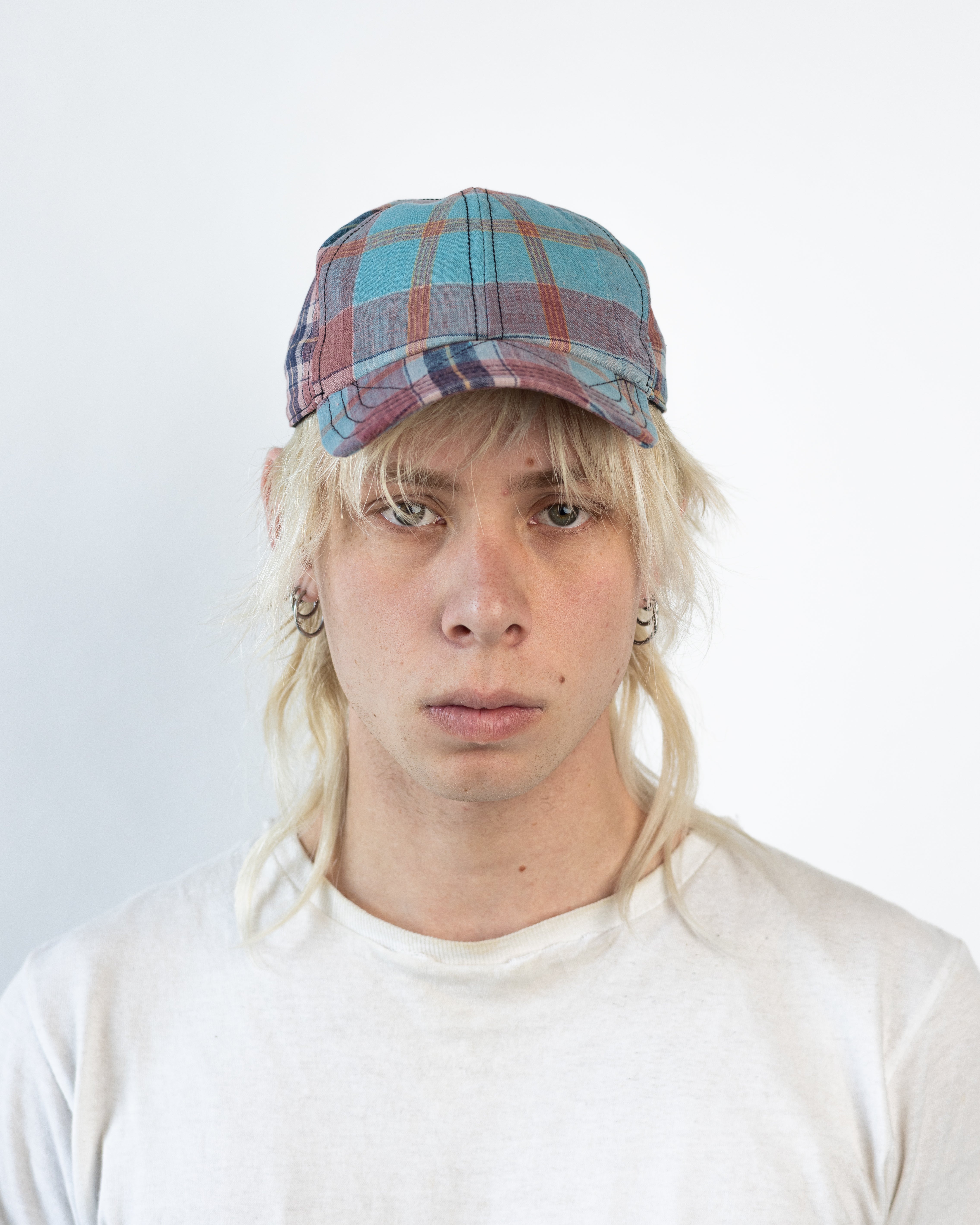 BRIM CUTTER - DUSTY TEAL/RED