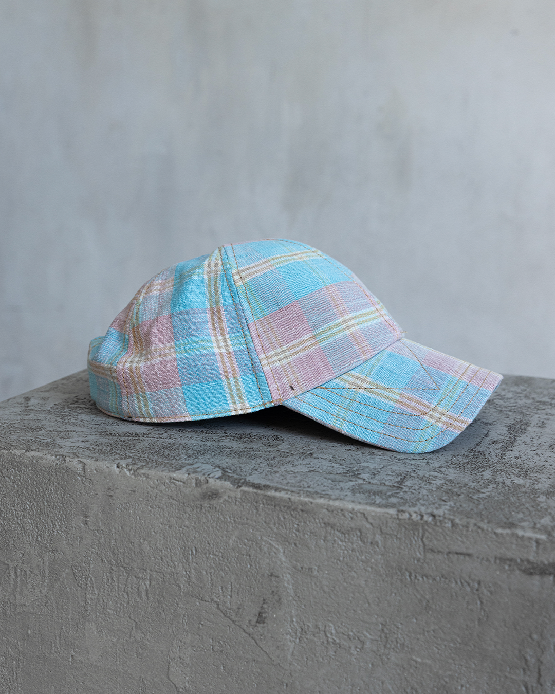 BRIM CUTTER - BABY BLUE/YELLOW