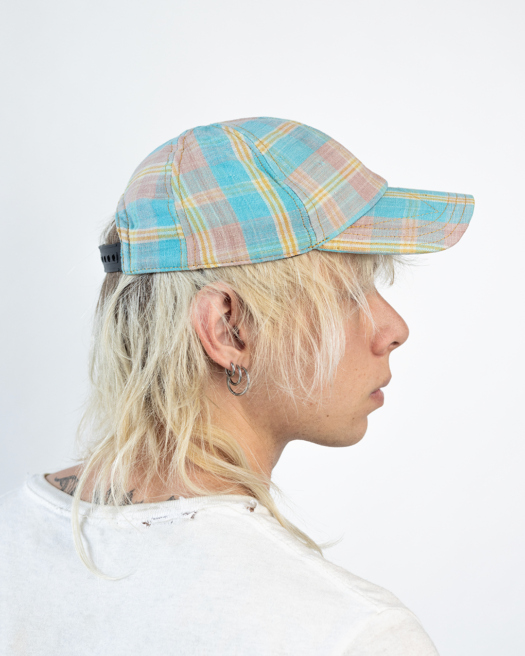 BRIM CUTTER - BABY BLUE/YELLOW