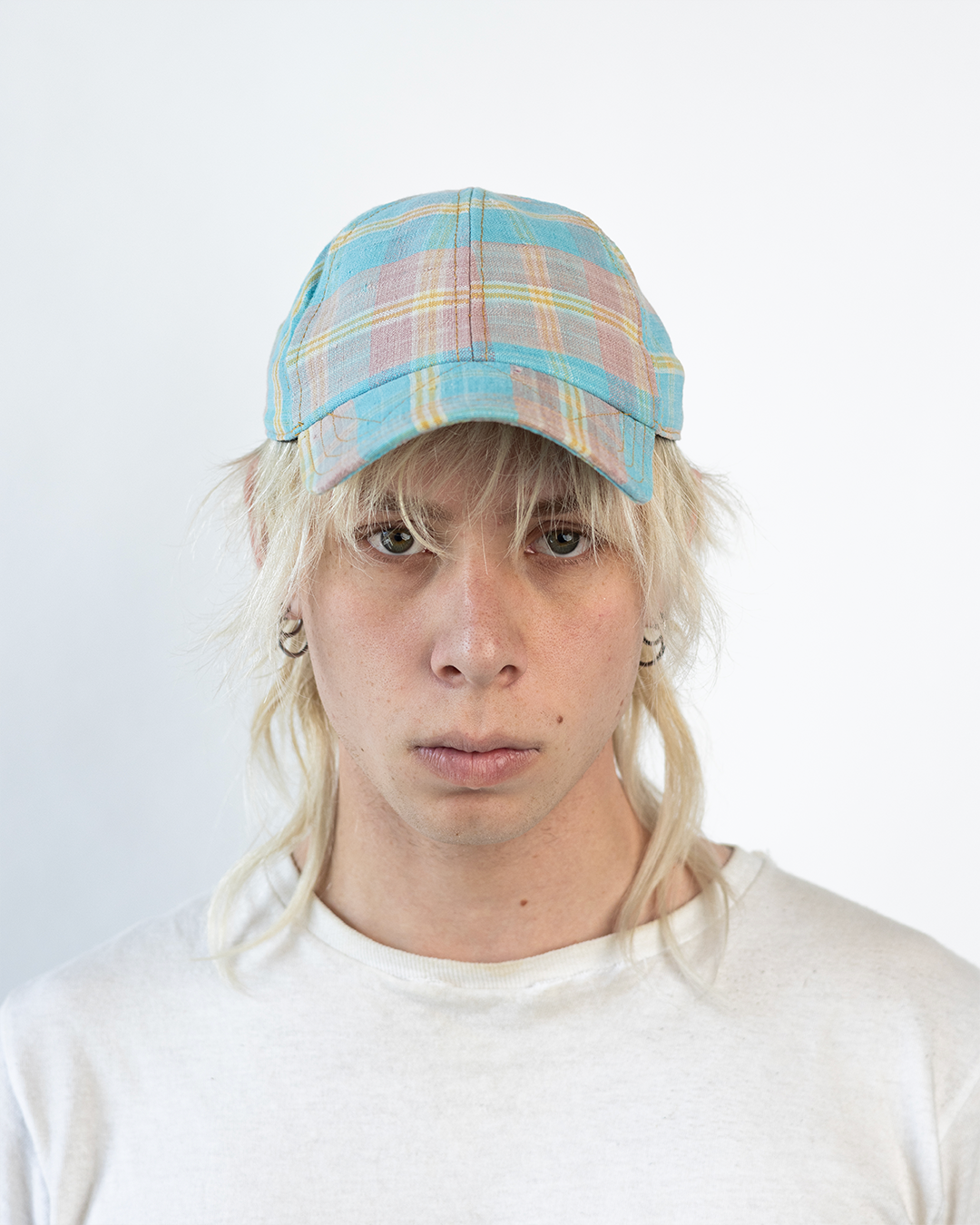 BRIM CUTTER - BABY BLUE/YELLOW