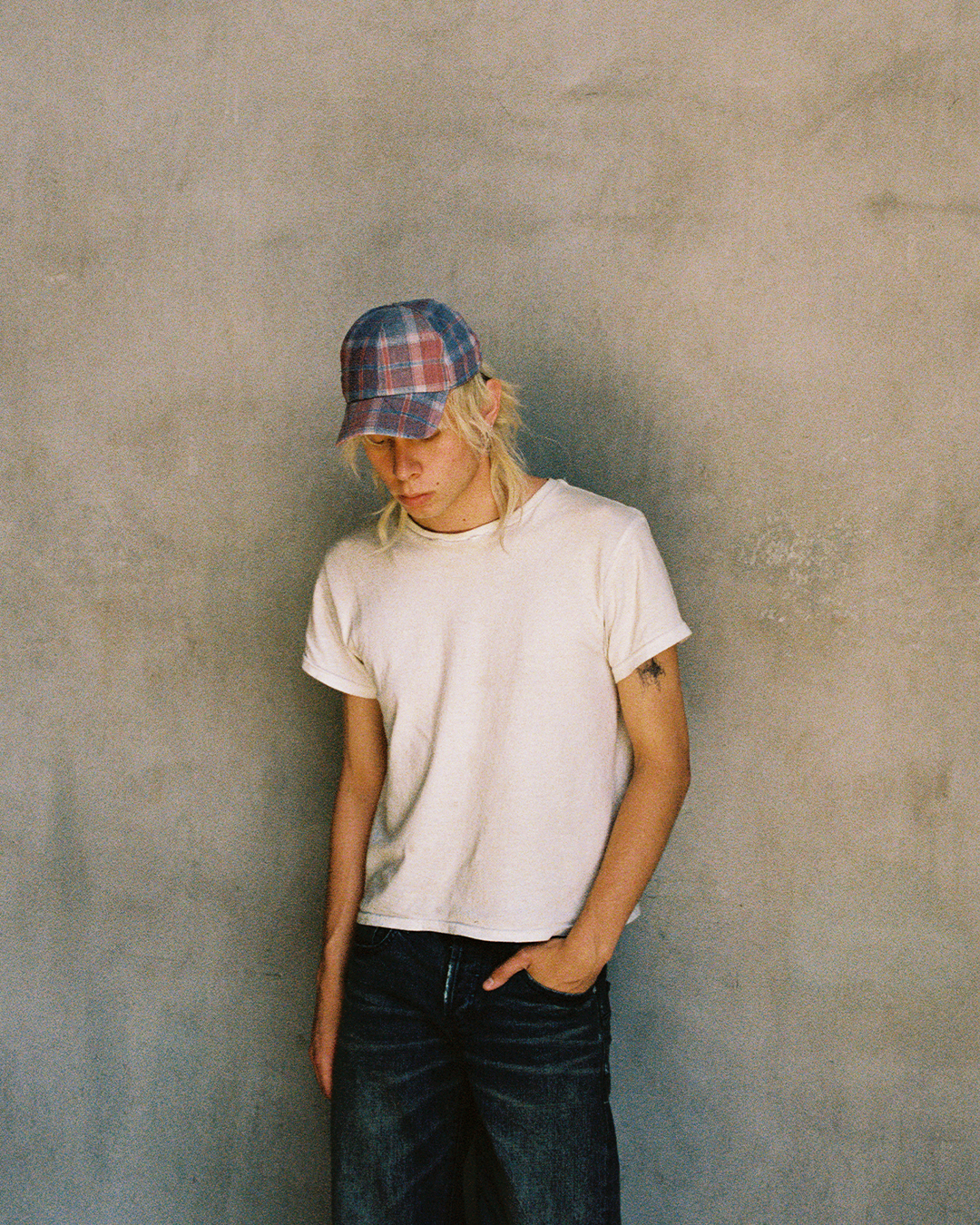 BRIM CUTTER - FADED ROSE/INDIGO